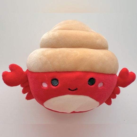Squishmallows Other - Squishmallows Red and Tan Crab Plush